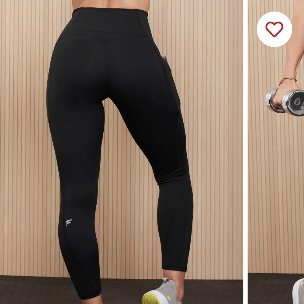 Fabletics Black High-Waisted Women's Leggings